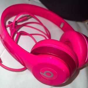Beats by Dre Solo Pink Headphones